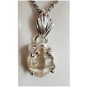 Genuine 5ct Herkimer Diamond Pendant